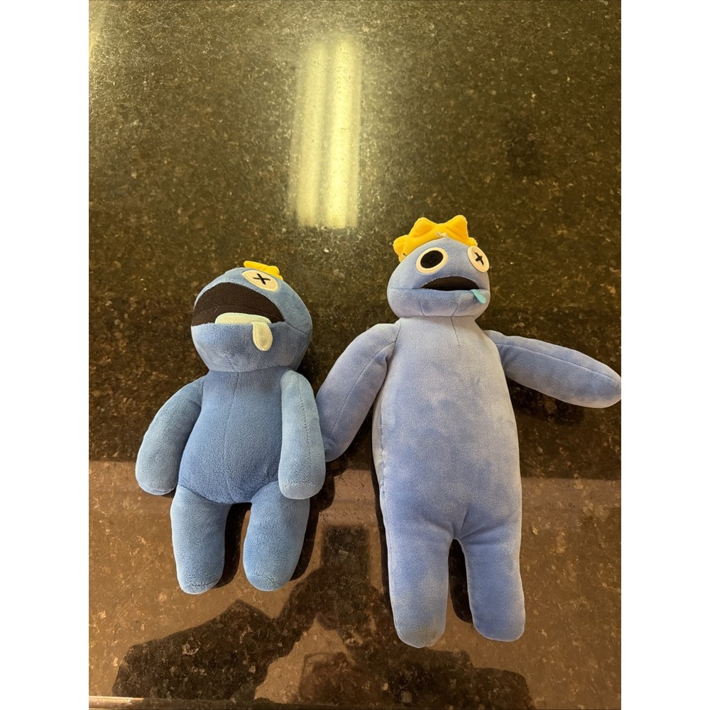 Rainbow Friends Deluxe Monster Plush Lot Of 2 Roblox Stuffed Animal Toy Game